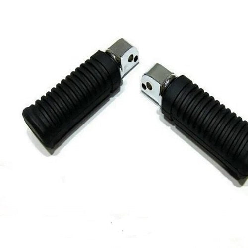 V-Twin 27-0174 Black Rubber Passenger Foot Pegs for M8 Softail 18-26