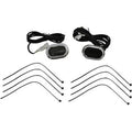 Custom Dynamics CD-PLUG-SC Chrome Smoke LED Plugz Antenna Grommet Lights