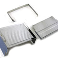 V-Twin 42-0546 Chrome Ribbed Battery Cover Kit for 70-84 Flh