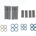 Cyco M8 Tube Kit Chrome Pushrod Tube Kit for 17-25 Harley M8