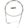 Drag Specialties 0650-1077 Stainless Braided Throttle Cable