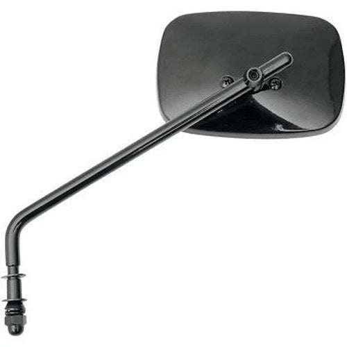 Drag Specialties 0640-0656 Black Die-Cast Mirror Low Rider Stem - Sold Each