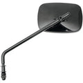 Drag Specialties 0640-0656 Black Die-Cast Mirror Low Rider Stem - Sold Each