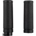 Drag Specialties DS-243103 Black Rubber Hand Grips for Harley Cable Op Throttle