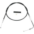 Drag Specialties 0650-1084 Black Vinyl Throttle Cable 30"