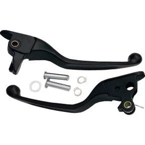 Drag Specialties 0610-2326 Black Narrow Lever Set for Touring 21-24