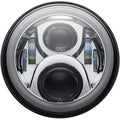 Custom Dynamics CD-7-13-C Chrome ProGlow 7" LED Halo Headlamp 94-13 Touring
