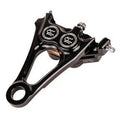 Performance Machine (PM) 1256-0084-BM 4-Piston Caliper & Mounting Bracket