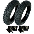 2) HD Tire And Tube Straight Stem Size 2.50-10 2.50X10 For Yamaha DT50 50CC 10"