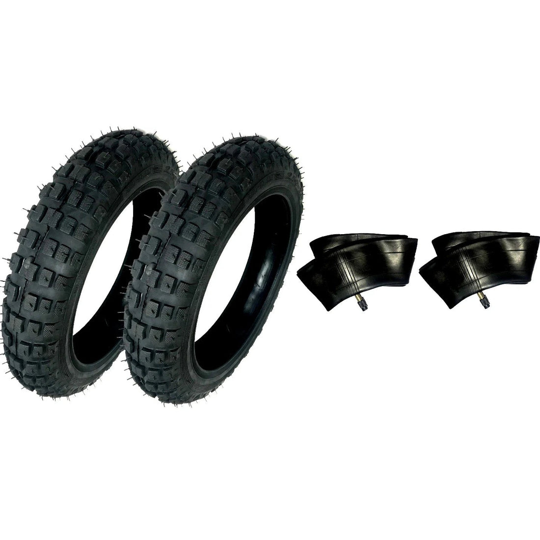 2) HD Tires And Tubes Straight Size 2.50-10 2.50X10 For Yamaha Peewee Yzinger 50