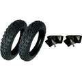2) HD Tires And Tubes Straight Size 2.50-10 2.50X10 For Yamaha Peewee Yzinger 50