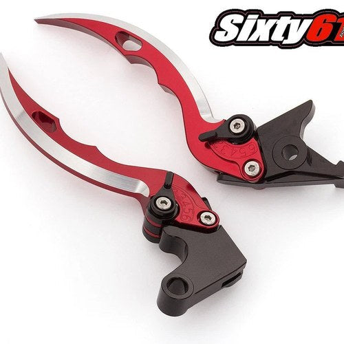 Yamaha R6 Red Levers 2005-2011 2012 2013 2014 2015 2016 Brake Clutch Blade Set