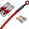 Rear Brake Line Suzuki Gsxr 1000 2012-2016 Non-ABS Translucent Red Extended +10