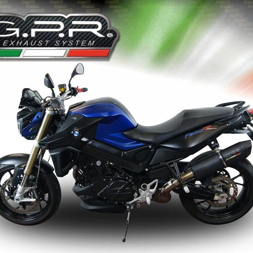 Gpr Exhaust BMW F800R 2017-2019 Homolog Slip-On Furore Evo4 Nero