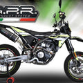 Gpr Exhaust Fantic Motor 125 M Performance 2019-2020 Homol Slip-On Furore Nero