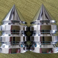 Honda Cbr 1000RR Frame Sliders 2004-2020 2021 Chrome Spiked with Mounting Kit