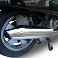 Gpr Exhaust Malaguti Spidermax 500 GT 2004-2011 Homolog Slip-On Vintalogy