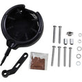 Kuryakyn 1738 Black Perch Mount Drink Holder w/ Basket for Motorcycles