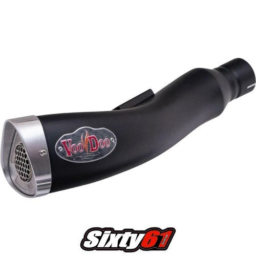 Voodoo Exhaust Kawasaki ZX10R 2016 2017 2018 2019 2020 Mojo Black ZX 10R