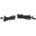 Drag Specialties Chrome Smoke LED Handlebar Marker Lights for Hydraulic Clutch