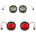 Custom Dynamics PB-BCM2-BB-B Black Front & Rear Turn Signal Kit Bullet Style