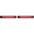 Custom Dynamic PB-SB-SS8-CS Chrome Smoke ProBEA® Bagz LED Saddle Bag Lights