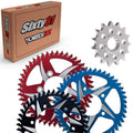 Yamaha MT09 Front Rear Sprocket 2014-2019 Vortex 525 Red Blue Black Aluminum