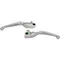 Chrome Slotted Wide Blade Brake & Clutch Levers Set for Harley Trikes 17-18
