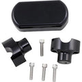 LA Choppers LA-7442-01B Black 1-1/2" Solid Riser & Top Clamp Kit for 1" Harley