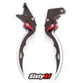 Yamaha R1 Black Levers 2009 2010 2011 2012 2013 2014 Brake Clutch Blade Set