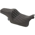 Drag Specialties 0801-1114 Predator Iii Seat Black Double Diamond -08-23 Touring