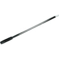 Kuryakyn 864 Billet Antenna Black & Silver Hex/Grooved for Touring 89-20
