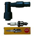 Spark Plug + Cap For Honda XR100R XR 100 R XR100 Bike Youth Sparkplug New