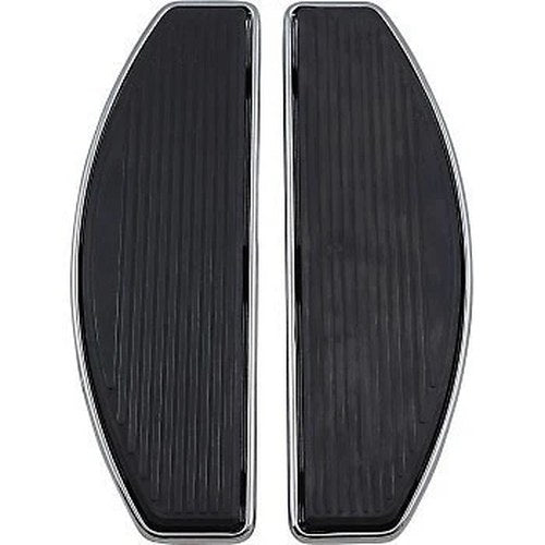 Drag Specialties 1621-1037 Black Driver Floorboards 18-21 FLHC/FLDE/FLSL/FLFB