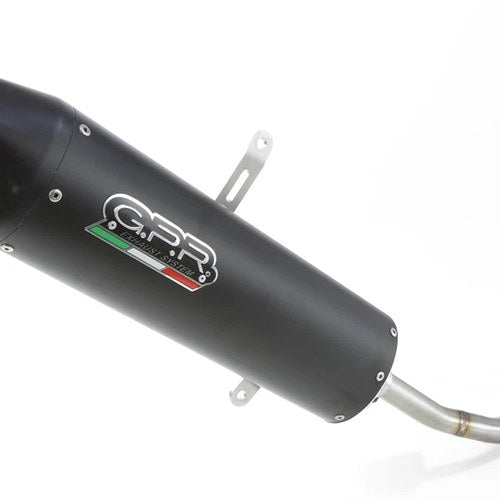 Gpr Exhaust Kymco Agility 150 R12 2007-2013 Furore Nero Race DB Killer Full Sys