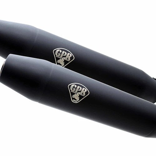 Gpr Exhaust Bmw R65 1985-1992 Deeptone Black Cafè DB Killer w/o link pipe