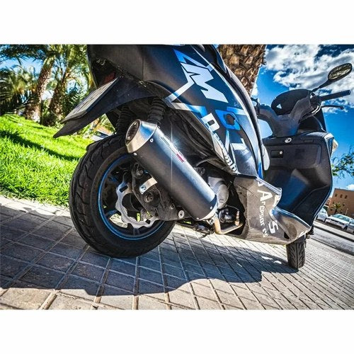 Gpr Exhaust Piaggio Vespa 125 Granturi. 2003-07 Furore Nero Race DBKill FullSys