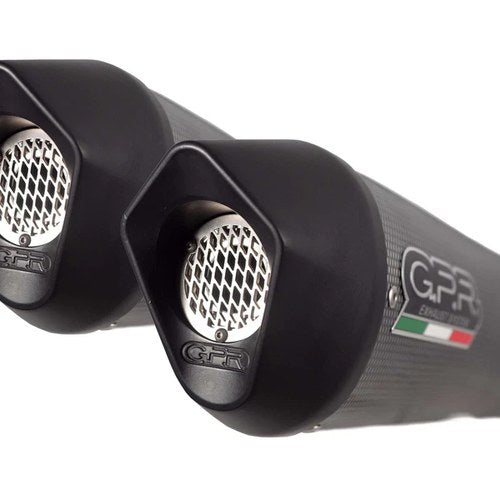 Gpr Exhaust Royal Enfield Continental 650 2019- FurEvo4Pop DBKillr Dual SlipOn