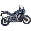 Bassani Xhaust 1P187SS 4" Stainless Steel Slip-On Exhaust for 21-22 Pan America