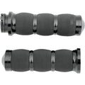 Avon Grips AIR-90-ANO Black Anodized 3-Ring Air Cushioned Hand Grips Cable Op