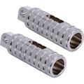 Arlen Ness 400-039 Chrome SpeedLiner Footpegs- Passenger for M8 Softail/ELW