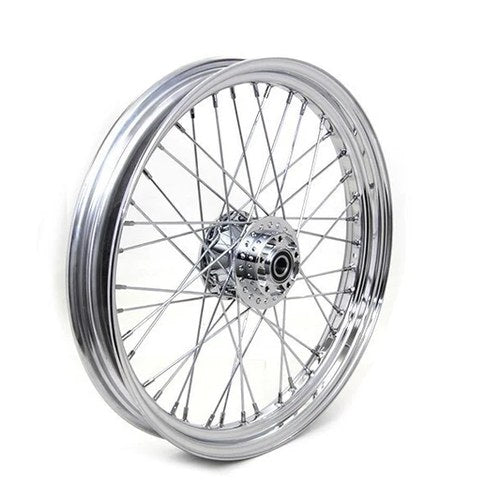 V-Twin 52-1035 Chrome 23" x 3.00" Front Spoke Wheel Fxd Dyna Super Glide 06-07
