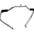 V-Twin 51-0986 Chrome Front Engine Bar with Footpeg Pads