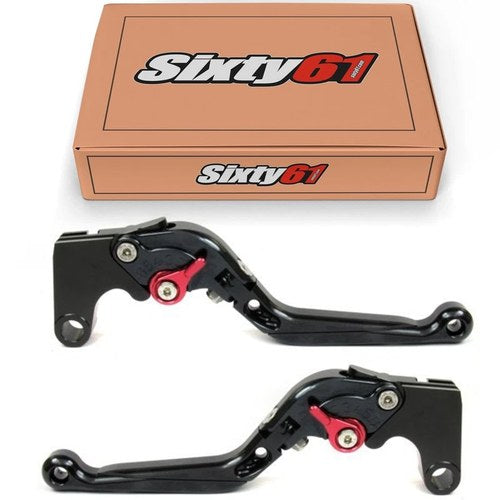 Hayabusa Black Levers 2022-2024 Suzuki Sliding Folding Brake Clutch Adjustable
