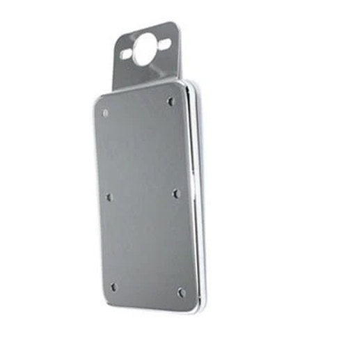 V-Twin 31-0872 Chrome Vertical Tail Lamp License Plate Holder