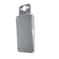 V-Twin 31-0872 Chrome Vertical Tail Lamp License Plate Holder