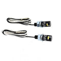 V-Twin 33-1684 Black Burdett License Plate Bolt Set with LED
