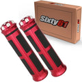 Yamaha R6 Black Red Grips Suzuki 2006-2017 2018 2019 2020 Hand Comfort Racing
