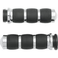 Avon AIR-93-FLY Chrome 3-Ring Velvet Air Hand Grips for Harley Electronic Tbw