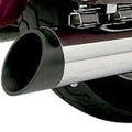 Bassani 4" Quick Change Series Black Slash Cut End Cap (Sold Each)